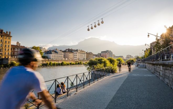 grenoble velo cyclable