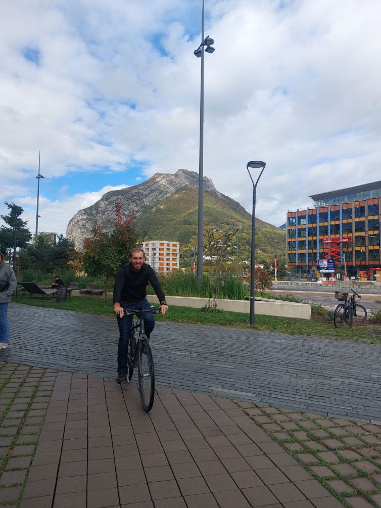 Test de Grenoble by bike
